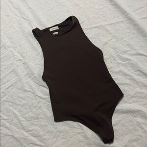 Aritzia Brown Bodysuit